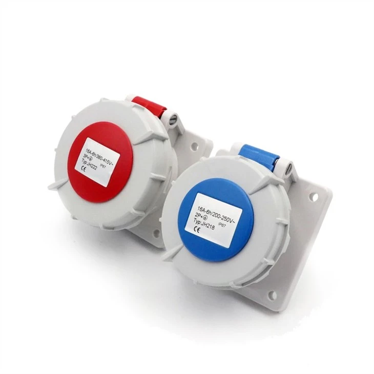 Industrial Socket 3 Phase 16A 4 Pin